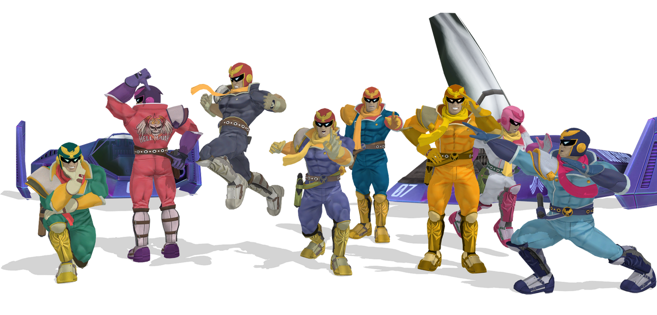 Mmd Ssb Wii U Captain Falcon Dl By Shadowleswolf On Deviantart