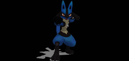 [MMD] SSB Wii U Lucario DL