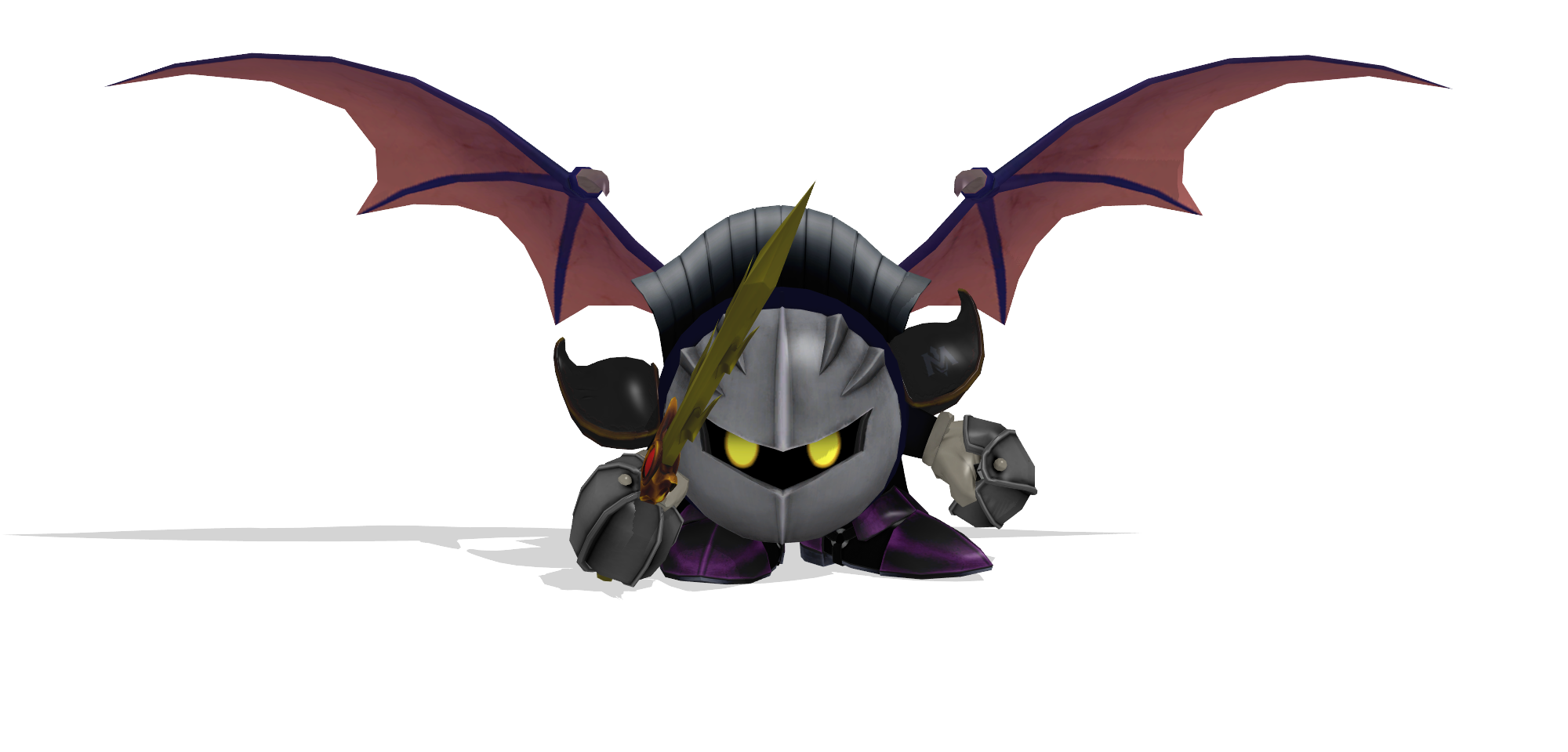 [MMD] Wii U Meta Knight DL