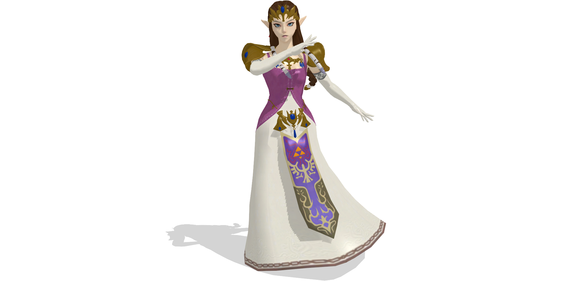 MMD Zelda Wii U DL by ShadowlesWOLF on DeviantArt
