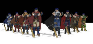 [MMD] SSB Wii U Ike DL by ShadowlesWOLF
