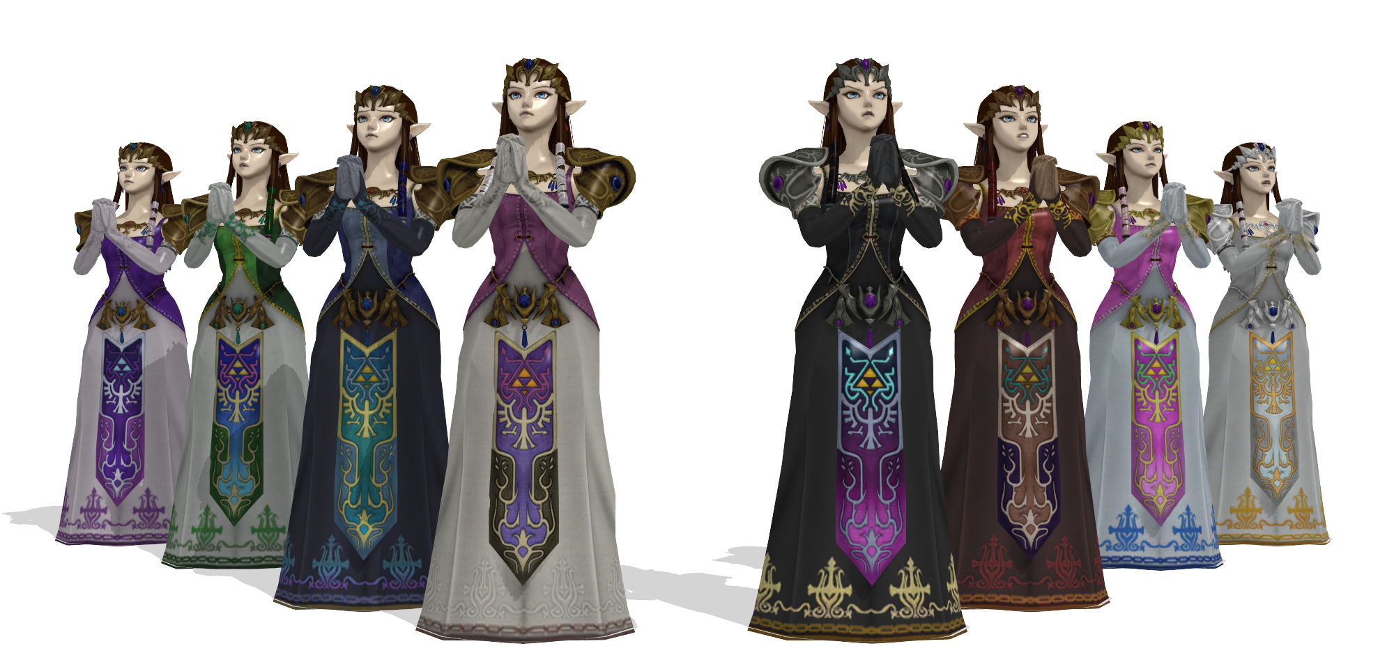 [MMD] SSB Wii U Zelda DL