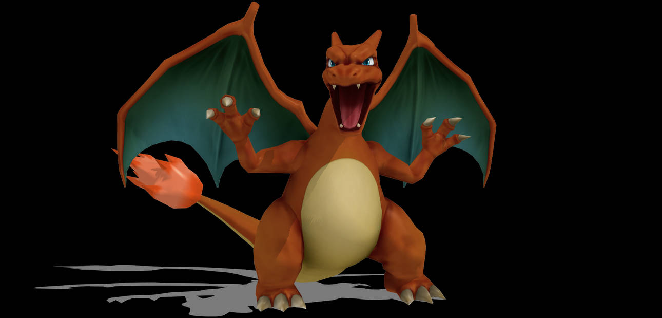 [MMD] SSB Wii U Charizard EX by ShadowlesWOLF on DeviantArt