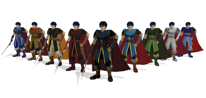 [MMD] SSB Wii U Marth DL +