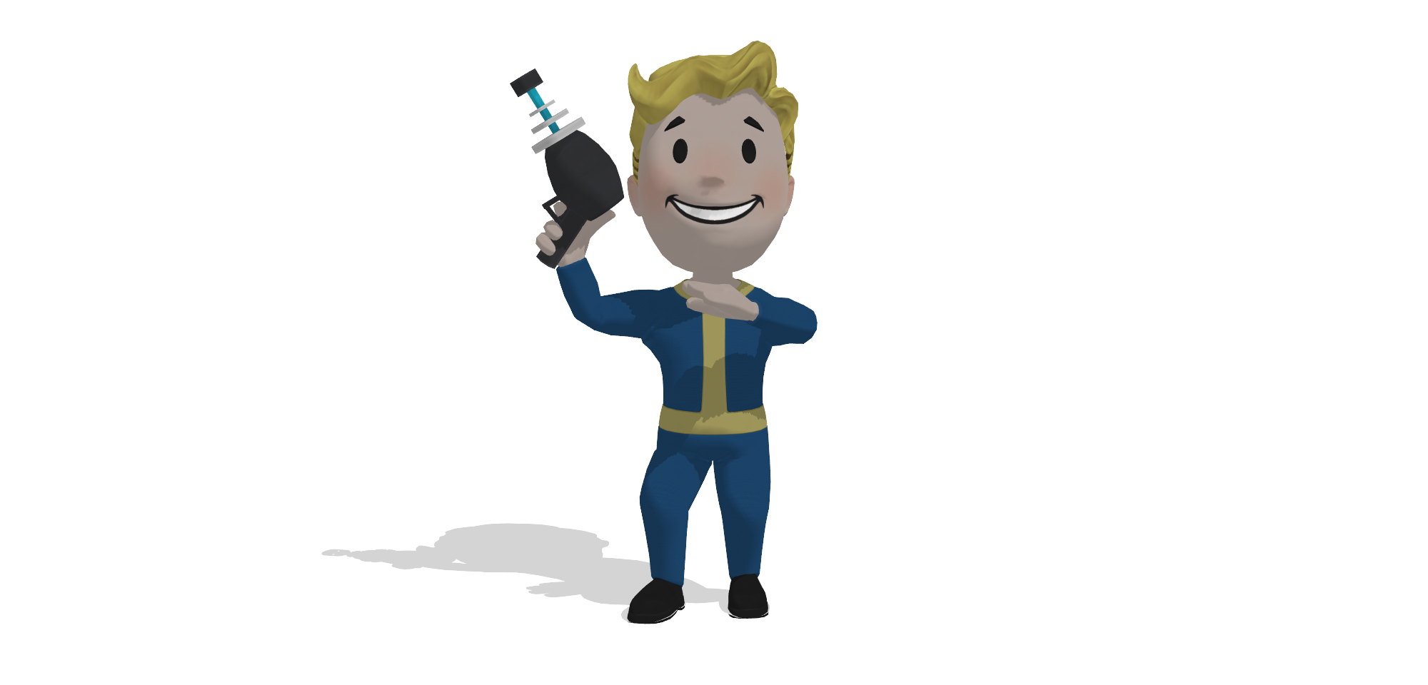 MMD Clone 1 1 1 Vault Boy DL