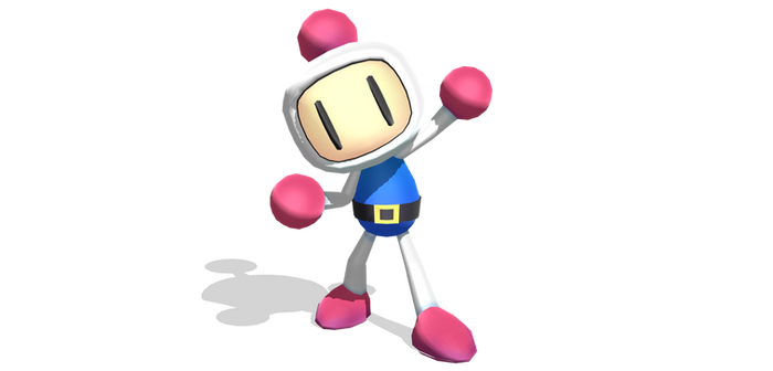MMD BomberMan - White DL