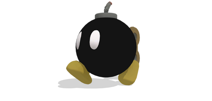 MMD Bob-Omb From Smash Ultimate