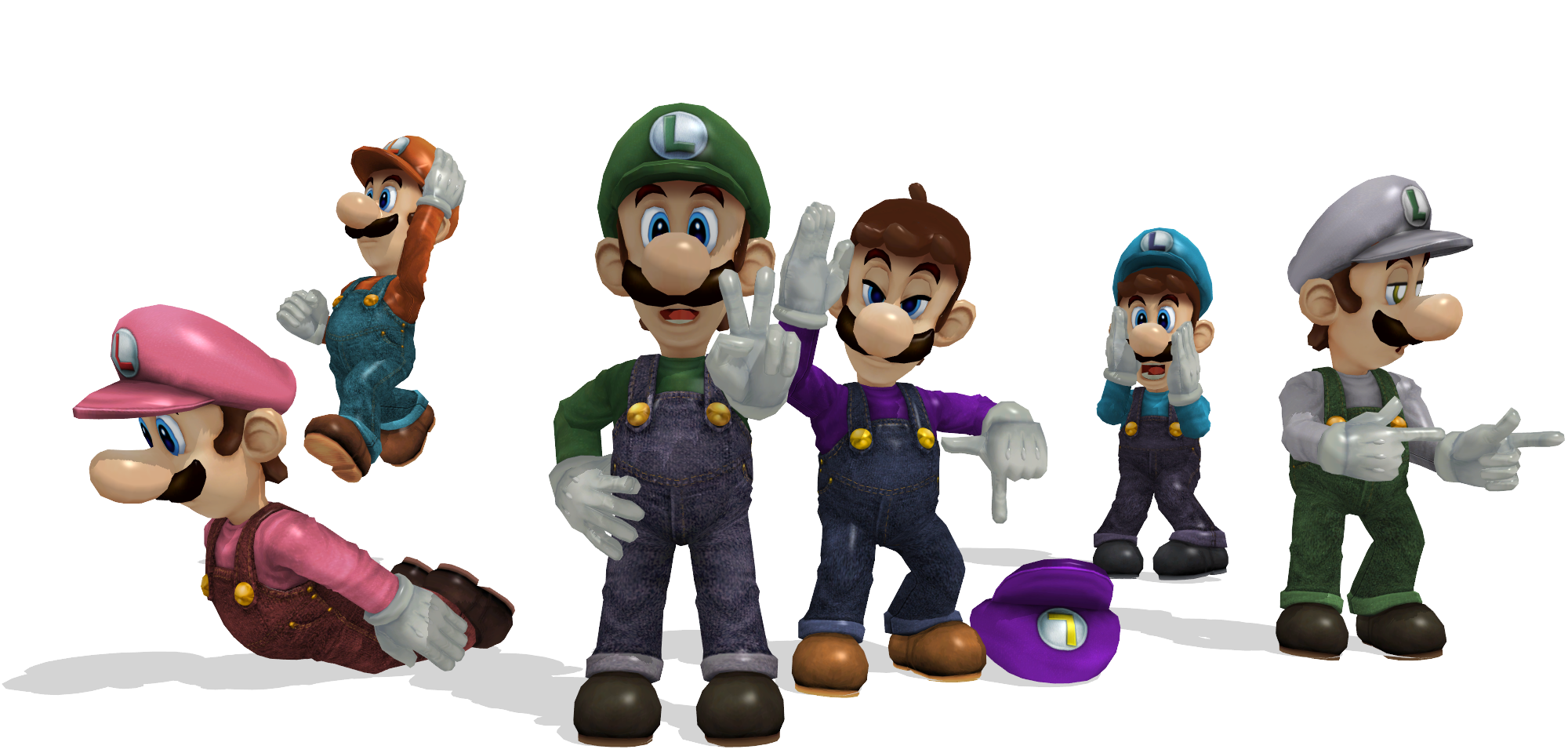 MMD Brawl Luigi V2 DL