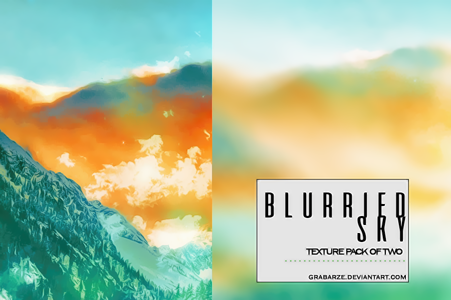 Blurried sky - texture pack #5