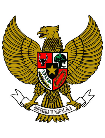 Vector Logo Symbol  of Garuda  Indonesia CorelDraw by 
