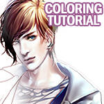 Coloring Tutorial by sakimichan