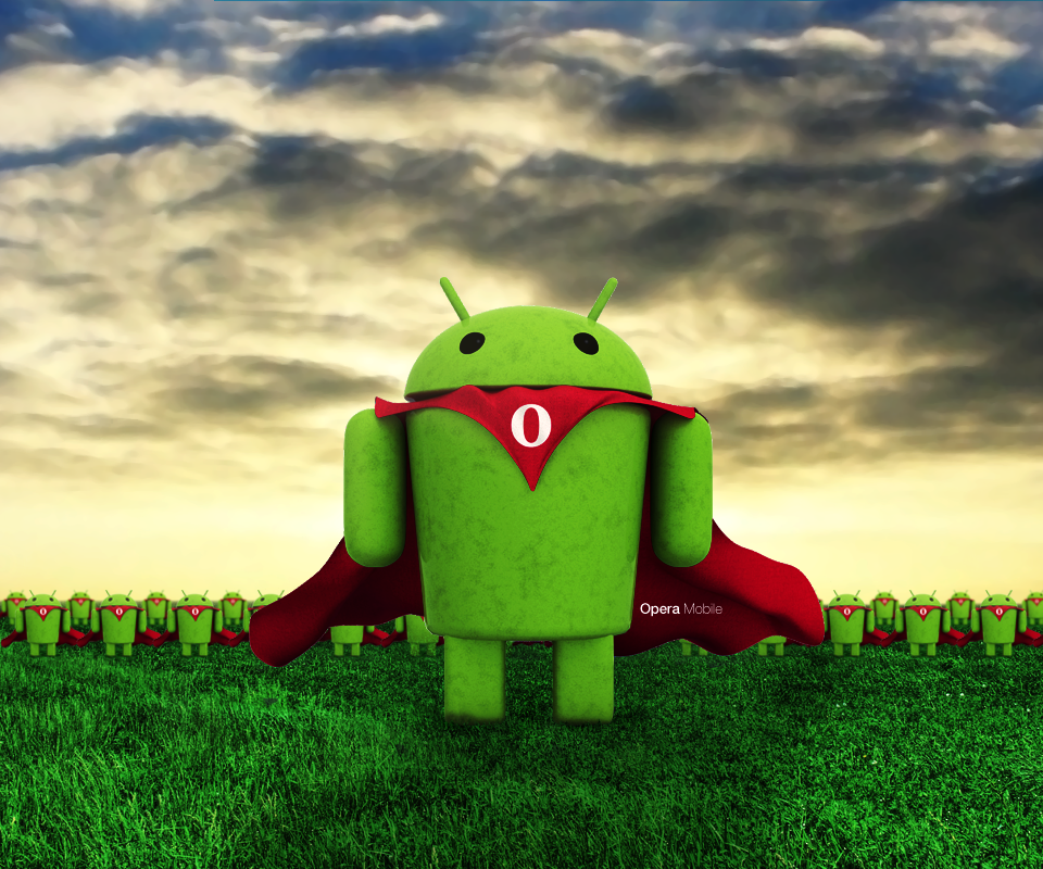 Opera Mobile Android Wallpaper