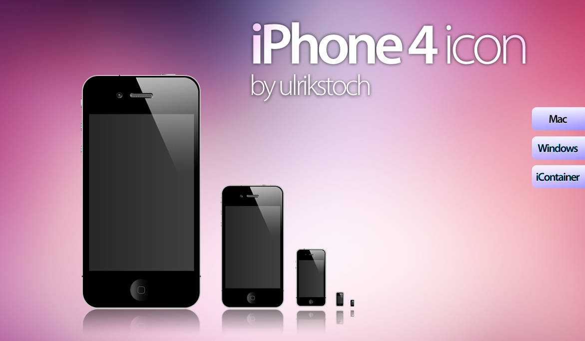 iPhone 4 icon by ulrikstoch on DeviantArt