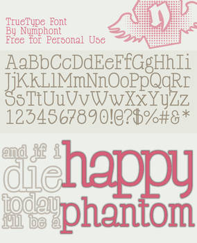 Happy Phantom Font Family