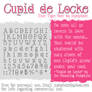 Cupid de Locke Font