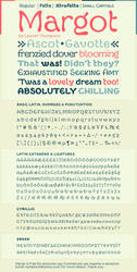 Margot Font by nymphont