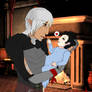 Fenris and Little Hawke