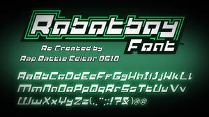 [Font]Robotboy Font Re-Creation(2.0 Update)