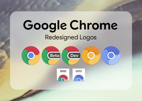 Google Chrome // Redesigned Icons