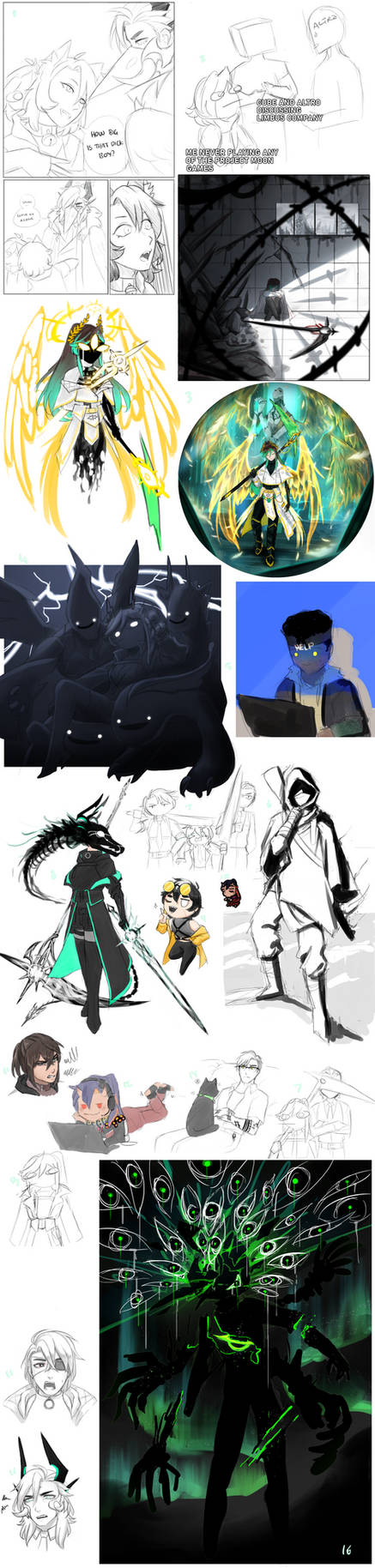 Sketchdump by LAAPPLEPIE on DeviantArt