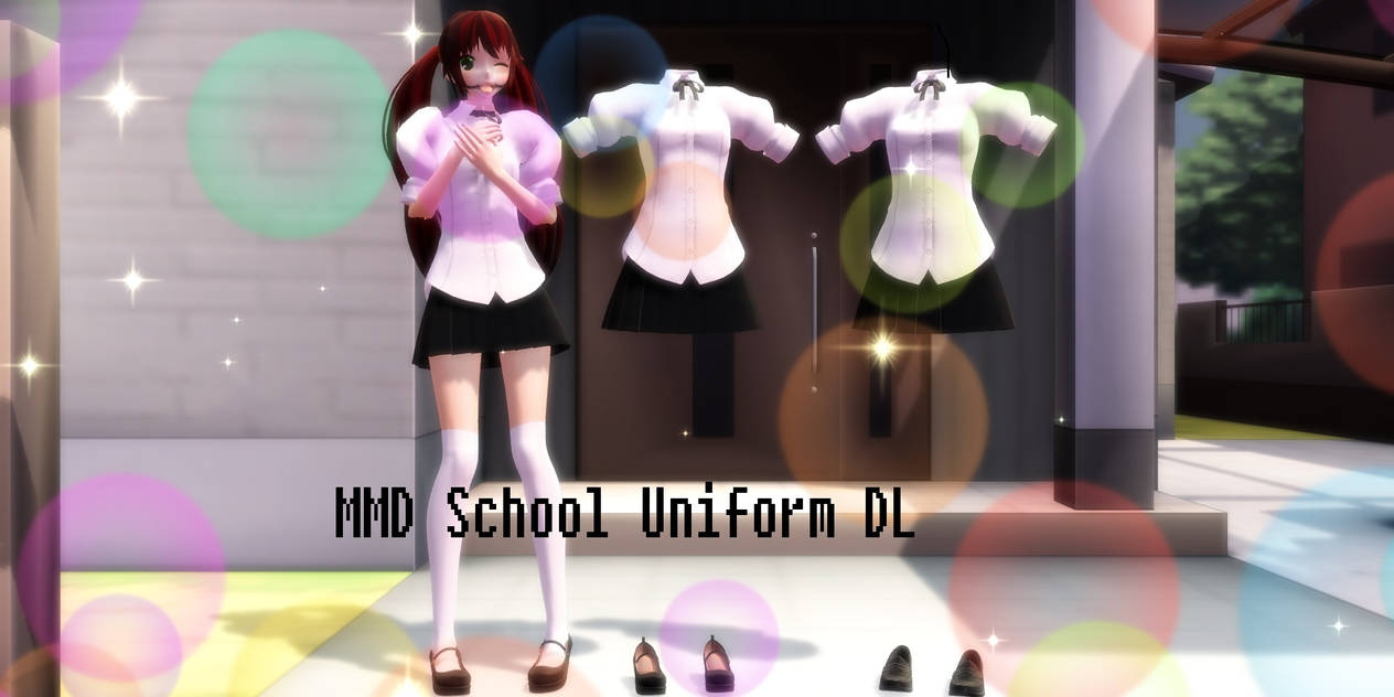 MMD School Uniform 1 DL by Lavender-Doodles on DeviantArt