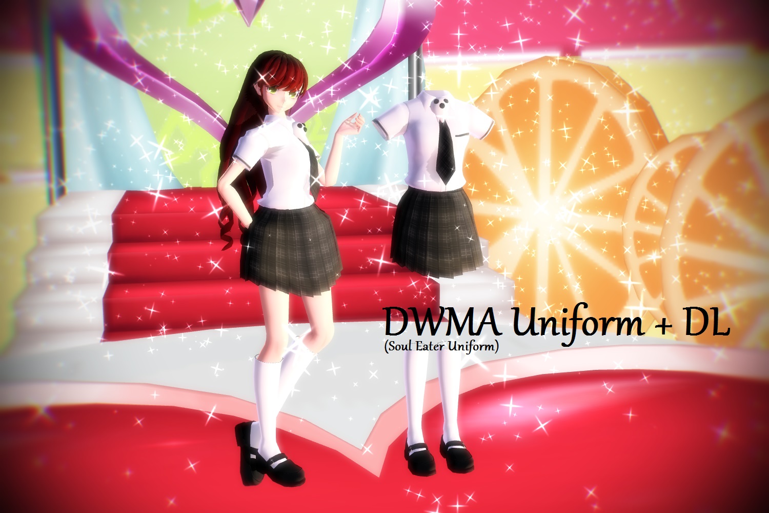 MMD Soul Eater Uniform ( + DL ) by Lavender-Doodles on DeviantArt