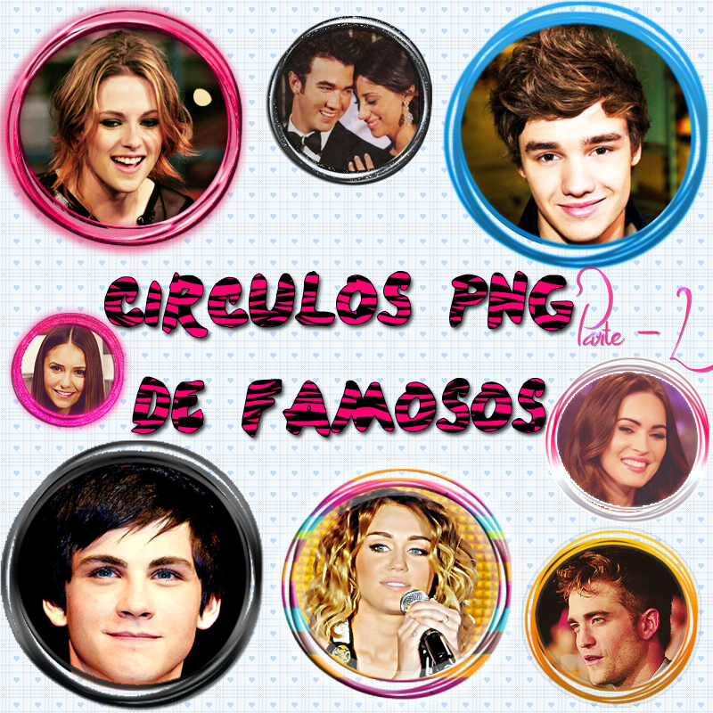 Circulos Png de Famosos - Parte 2