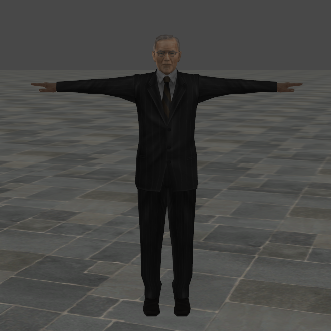 CIA Director 3D Model for XNALara by cookm3 on DeviantArt