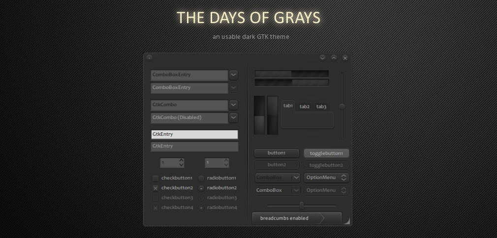 -The Days of Grays-