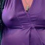 Maternity video with purple shirt 2