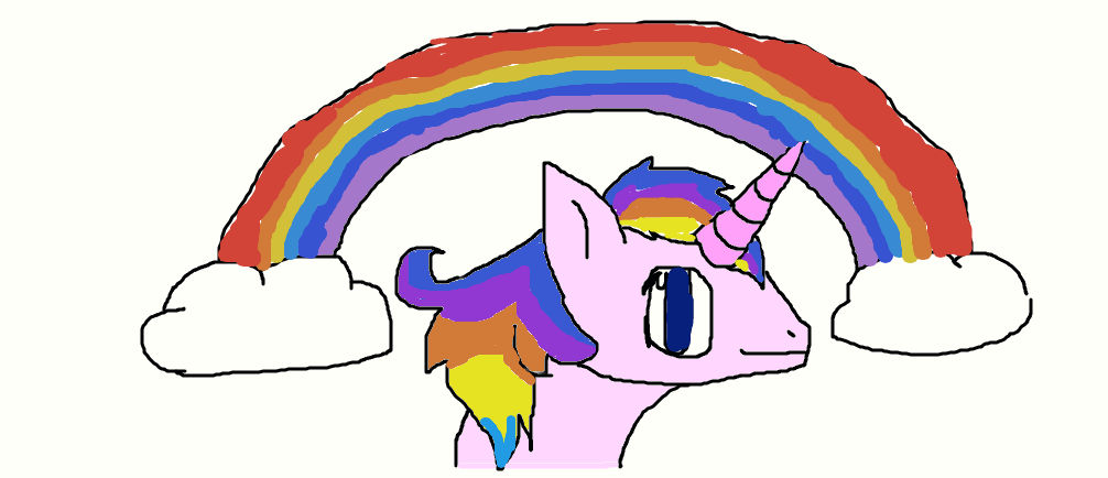 Rainbow Unicorn by ElvenAngel01 on DeviantArt