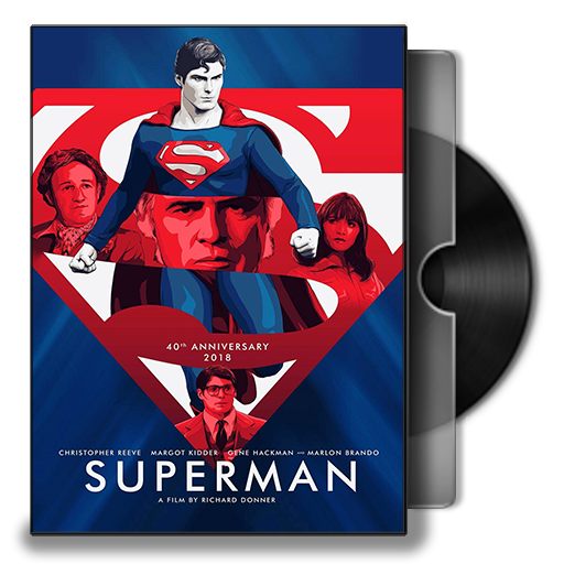 Superman (1978) folder icon [ICO] by FolderIconBoy on DeviantArt