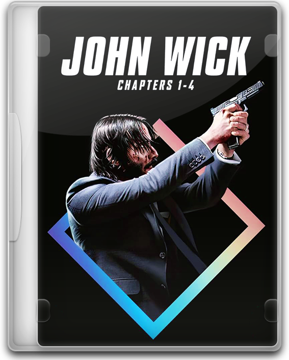John Wick Chapters 1-4 Collection folder icon by FolderIconBoy on ...