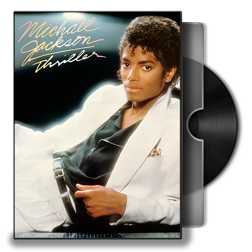 Michael Jackson - Thriller (1982) folder icon by FolderIconBoy on