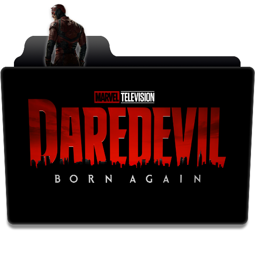 Daredevil: Born Again (2025) folder icon v1 by FolderIconBoy on DeviantArt