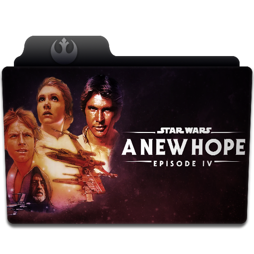 STAR WARS: A New Hope (1977) folder icon by FolderIconBoy on DeviantArt