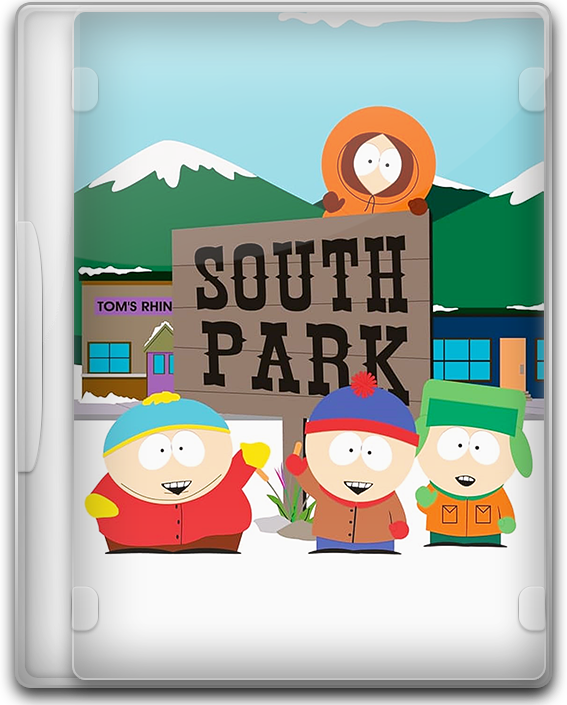 South Park (1997 TV Series) DVD folder icon by FolderIconBoy on DeviantArt