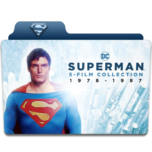 SUPERMAN 1978-1987 Collection folder icon by FolderIconBoy on DeviantArt