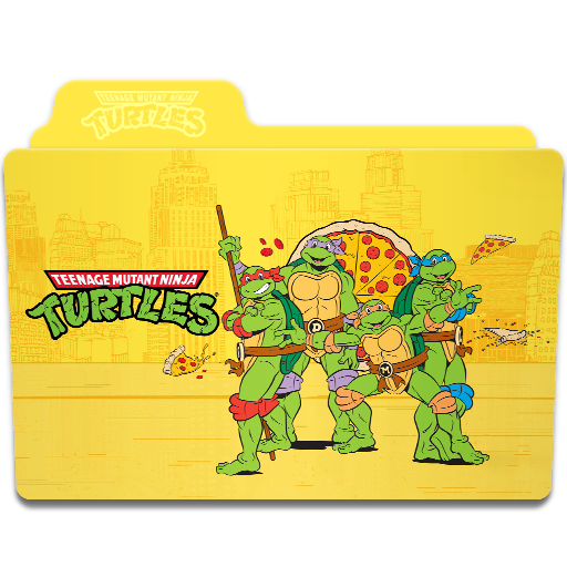 Teenage Mutant Ninja Turtles (1987) folder icon v2 by FolderIconBoy on ...