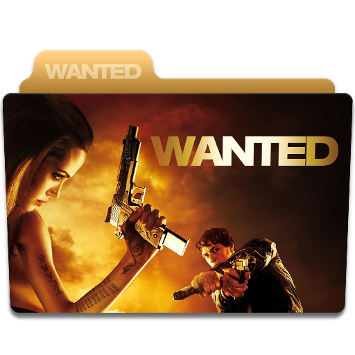 WANTED (2008) folder icon by FolderIconBoy on DeviantArt