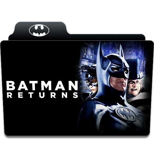Batman Returns (1992) folder icon v1 by FolderIconBoy on DeviantArt
