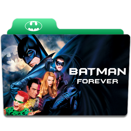 BATMAN FOREVER 1995 folder icon v1 by FolderIconBoy on DeviantArt