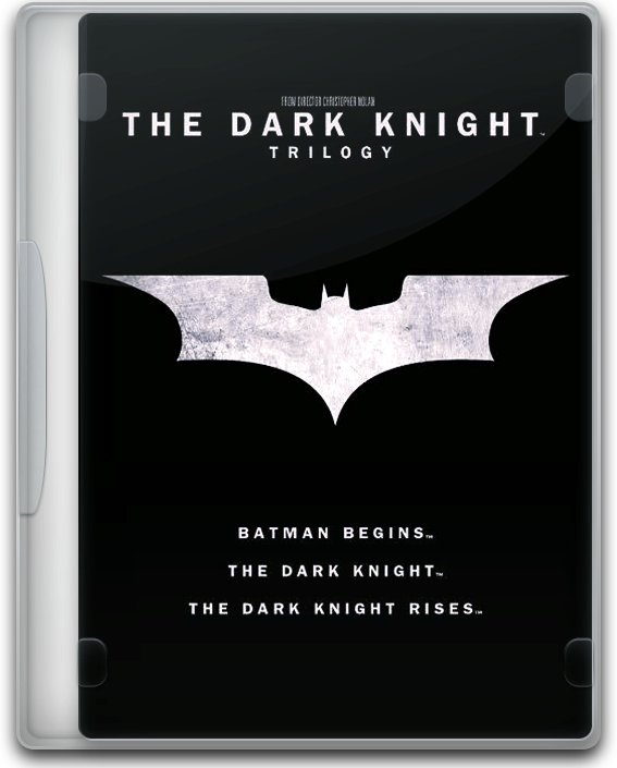 The Dark Knight Trilogy DVD folder icon v1 by FolderIconBoy on DeviantArt