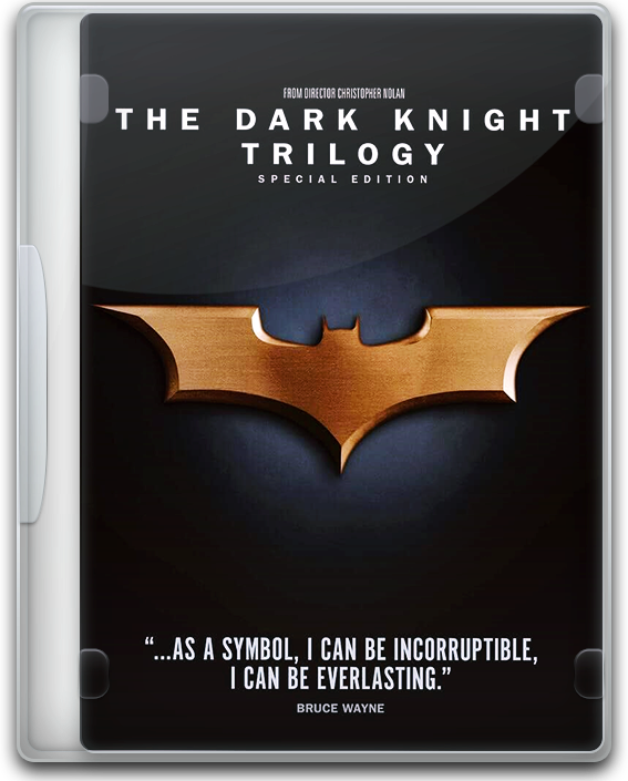 The Dark Knight Trilogy DVD folder icon v2 by FolderIconBoy on DeviantArt