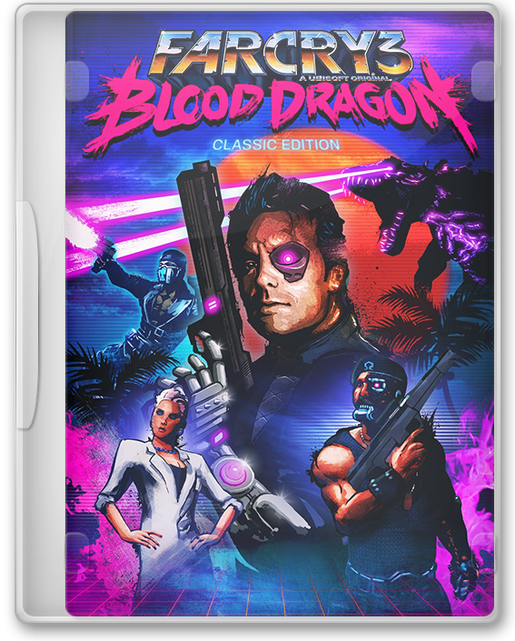 Far Cry 3: Blood Dragon (2013) folder icon by FolderIconBoy on DeviantArt