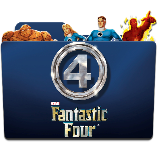 Fantastic Four Animated Series 1994 folder icon v1 by FolderIconBoy on ...