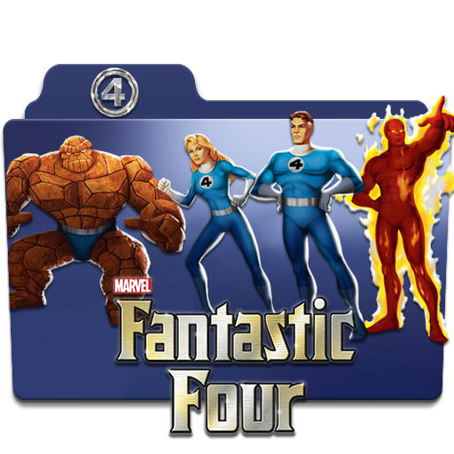 Fantastic Four Animated Series 1994 folder icon v2 by FolderIconBoy on ...