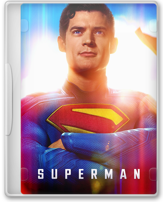 Superman (2025) DVD folder icon v5 by FolderIconBoy on DeviantArt