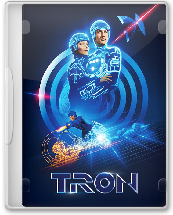 Tron (1982) DVD folder icon v2 by FolderIconBoy on DeviantArt