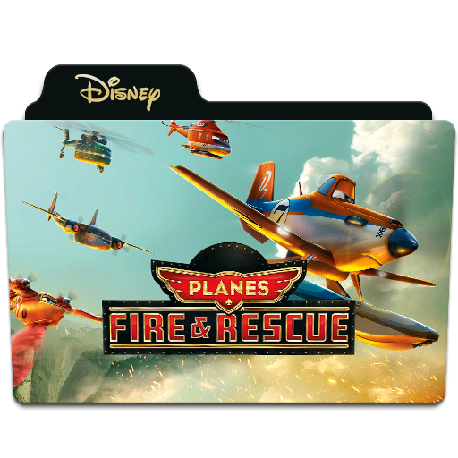 PLANES: Fire and Rescue (2014) folder icon by FolderIconBoy on DeviantArt